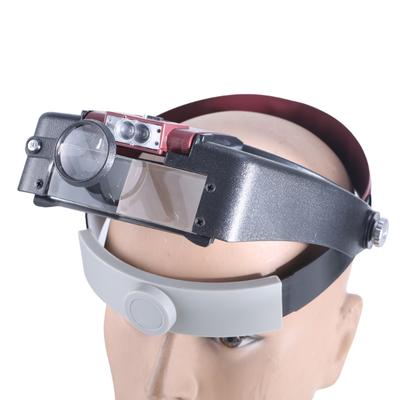 Magnifying Glasses LED Light Lamp Head Loupes Jewelerr Headband Magnifier Eye Glasses Optical Glass Tool 1.5/3/6.5/8X
