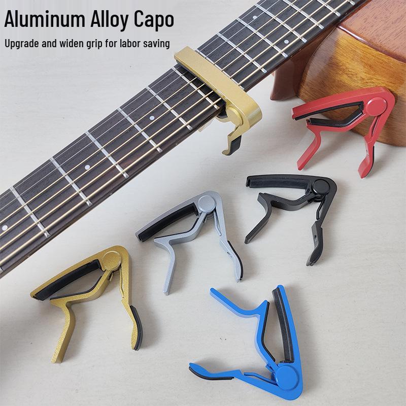 Folk Acoustic-Electric Guitar & Ukulele Metal Capo Transposer