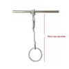 304 Stainless Steel Solid Welded Ring Swing Chain for Indoor/Outdoor Playgrounds - Suitable for Adults and Children