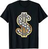 Dollar Sign Gold Diamond Bling Unisex T-Shirt