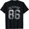 Retro Abschlussjahrgang 1986 Grafik T-Shirt T-Shirt