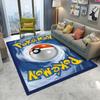 Pokeboll Pokemonkort Mat Tecknad Vardagsrum Sovrum Kök Soffa Balkong Matta Halkfri Tvättbar Heminredningsmatta