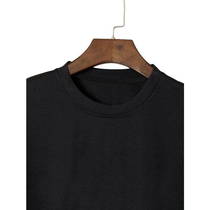 European Size Men'S Casual Sports Short-Sleeve T-Shirts for Summer, a Gift for Boyfriends Comfortable Fashionable Tee Tops for Men