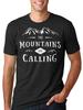 Mountains Are Calling Camping T T-shirts Traveling T T-shirts Hiking T T-shirts