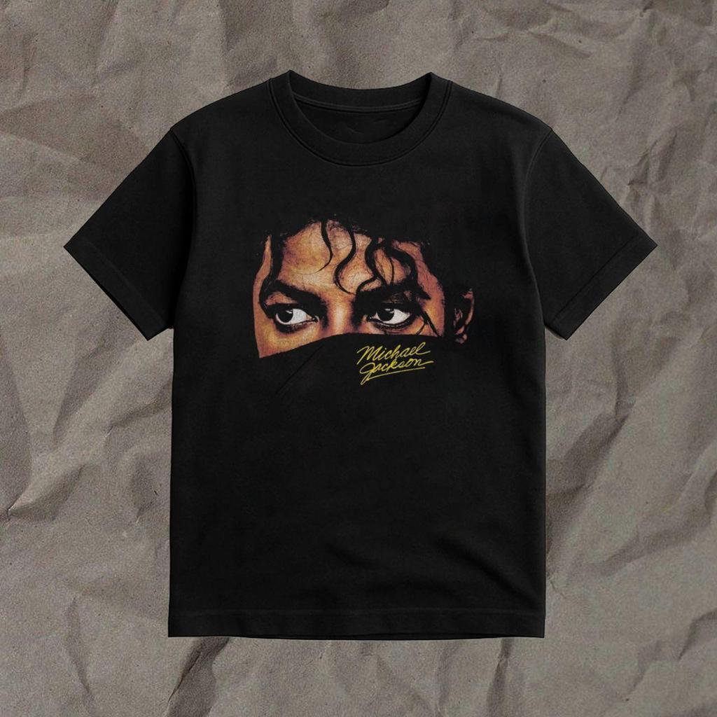 Michael Jackson Cotton TShirt 2026 New Model Shirt Personality Short Retro Clothes Year Round Clothing Streetwear Trendy Soft