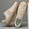 Fashion Suede Leather Leather Casual Shoes Men's Oxford Shoes Outdoor Male Tenis Masculino Versatile Skateboard Footwear Comfy Sneakers