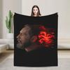 Baelor Targaryen Throw Blanket Warm Comfy Funny Blankets  For Living Room Travel Car Flannel Bedspread Bed Cover