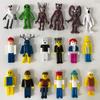 New 99 Nights In The Forest Deer Owl Goat Monster Figures Set Model Assembled Building Blocks Figurine Plastic Toy Gifts