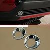 Chrome Front Fog Lamp Light Ring Cover Trim For Toyota Corolla Cross 2020-2023