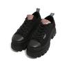 Palladium Revolt Low Textile Black Platform Sneakers 97243-010-M