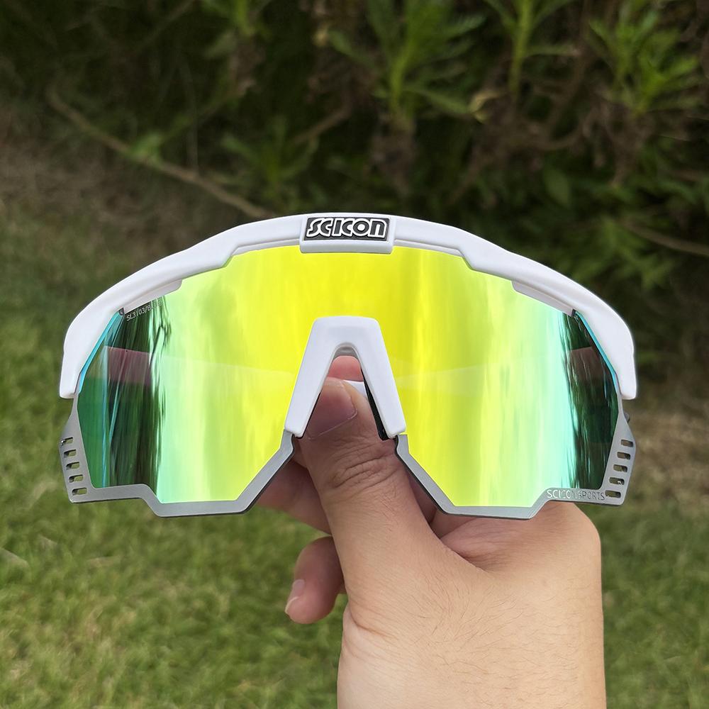 SCICON Cycling Sunglasses UV400 Cycling Glasses MTB Bike Goggles Outdoor Running Driving Riding Sports Bicycle Eyewear