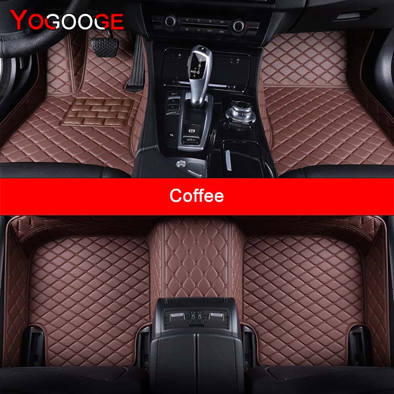 ASHRCR1 YOGOOGE Custom Car Floor Mats For KIA Sorento Auto Carpets Foot Coche Accessorie