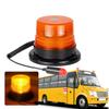 Feux d'avertissement de toit de voiture et camion, lumière stroboscopique d'urgence à LED, balise clignotante avec base magnétique pour la sécurité automobile 12 V 24 V -80 V