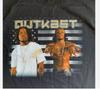 Vintage Outkast Schwarz Alle Größen S bis 5XL für Herren Shirt