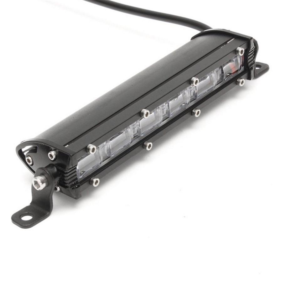 Paire 8''120W 12000LM Aluminium 6D Faisceau Large Barre Lumineuse LED de Travail Fine Rangée Unique Lampes pour Voiture SUV Tout-Terrain Nouvelle