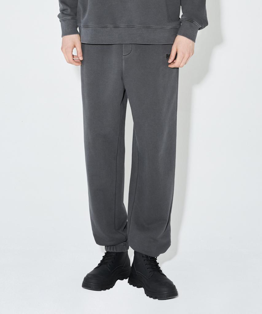 BUCKAROO Dyed Embroidery Jogger Pants Charcoal Grey