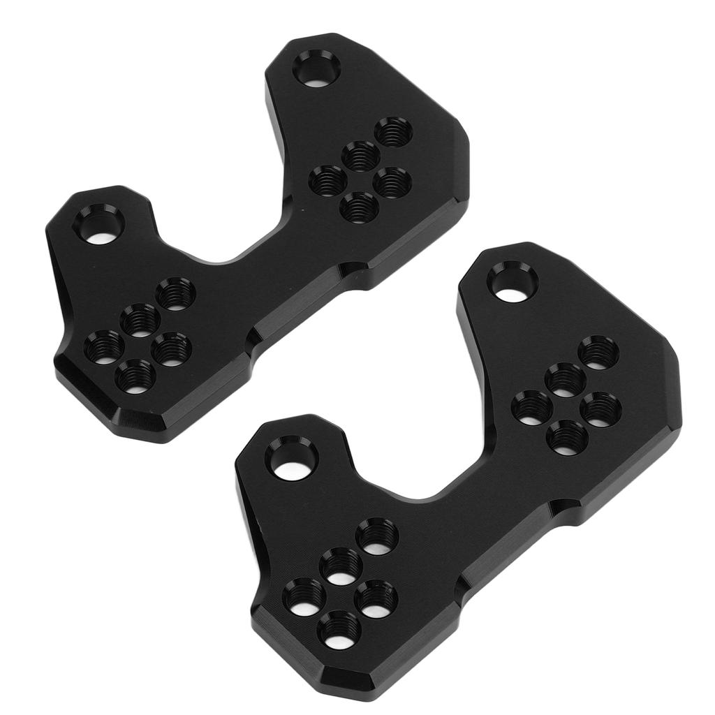 2 pièces Repose-pieds Passager Arrière Support Alliage d'Aluminium CNC Remplacement pour YZF R3 MT25 MT03