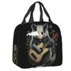 Custom Opossum Pattern Lunch Bag Men Women Cooler Warm Insulated Lunch Box for Kids School Children