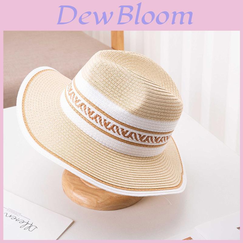 Summer Mens Weave Wide Brim Sun Hat With Foldable Design For Beach And Travel