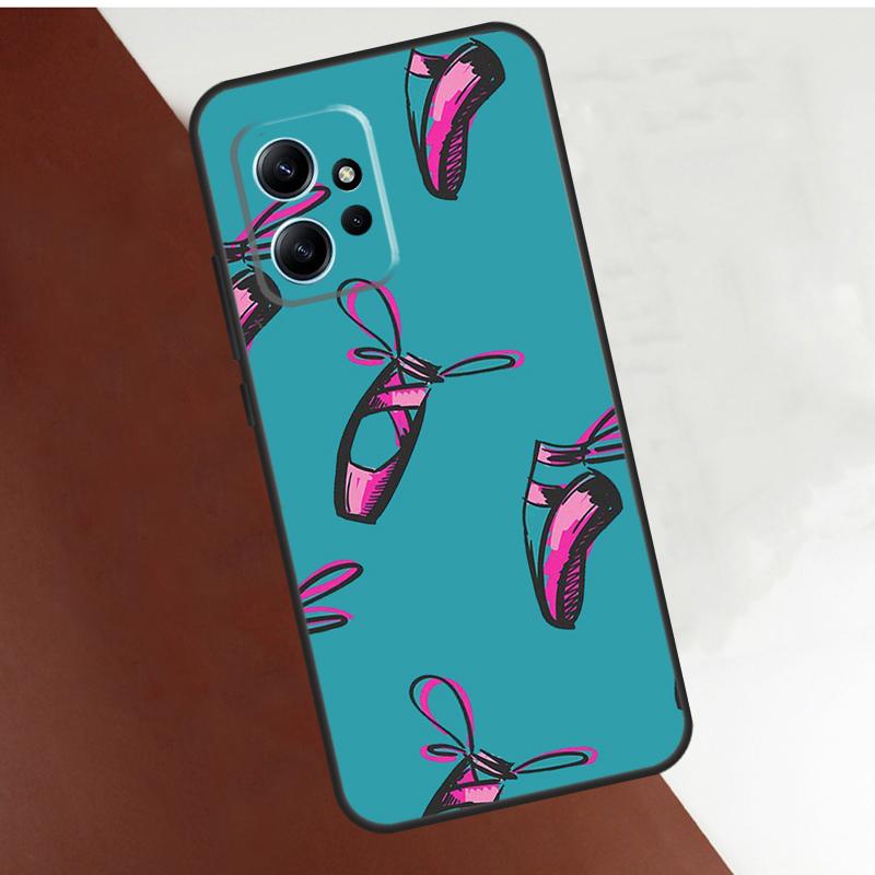 Ballett Tanz Hülle Für Xiaomi Redmi Note 14 Pro 10 11 12 13 Pro 11S 12S Hülle Für Redmi 15 14C 12C 10C 13C