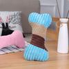 Bone Shape Wear-resistant Teether Dog Pillow Puppy Interaction Toy Supplies