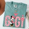 Comfort Colors Disneyworld Shirt Gigi, Disney Gigi Minnie, Minnie Mouse, Shirt For New Grandma, Disney Trip Family Vacation 2026