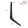 1Pcs L-shaped Triangular Bracket Support Wall Mount Hanging Shelf Corner Brace Mounting Bracket