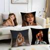 Housse de coussin réversible en peluche Tate McRae Singer – Pour voiture, canapé, chambre, parfaite comme cadeau.