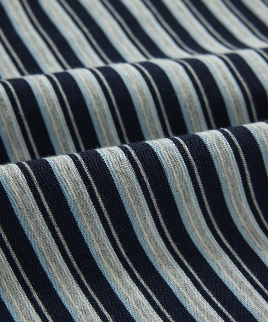 COVERNAT WOMAN Striped Long Sleeve Navy