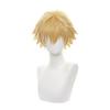 Ekienn Denji Cosplay Wig Denji Heat Resistant Wig Anime Costume Halloween Party Event Costume Wig Disguise Party Event