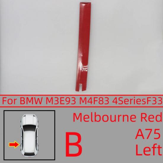Roof Rack Cover Plate For BMW E93 M3 2007-2013 Convertible Running Water Strip