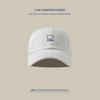 Casquette de Baseball Brodée Ours pour Femmes en Été Style Coréen Décontractée Respirante Chapeau de Soleil Frais et Mode Casquette de Baseball Polyvalente