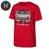T-shirt Rouge Défilé des Panthers de Floride Champions Consécutifs de la Coupe Stanley 2026-2026