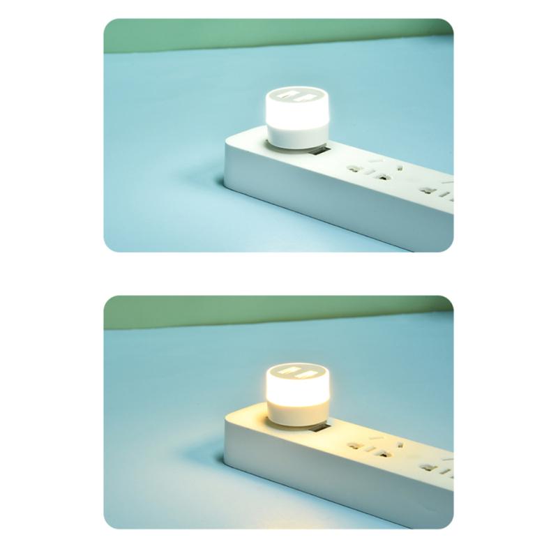 Lumină de noapte cu LED-uri USB portabilă multifuncțională pentru camping în aer liber Mini lămpi de lectură Lampă pentru decorarea casei