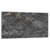 GLASS CUTTING BOARD 52x30 BLACK MARBLE