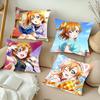 Honoka Kousaka Anime Lovelive Pillow Case Home Decor Throw For Sofa Bed Car Room Decor Gift Idea