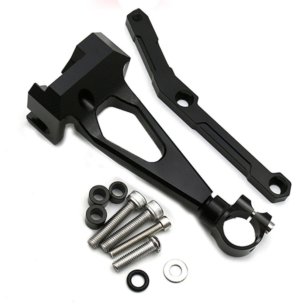 For MT-09 2013 2014 2015 CNC Steering Damper Stabilizer Bracket Mount Kit Holder