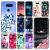 For LG V30 Plus Case Cute Butterfly Printed Phone Back Cover For LG V35 V30S Thinq Funda Silicone Soft For LGV30 V30+ V 30 Cases