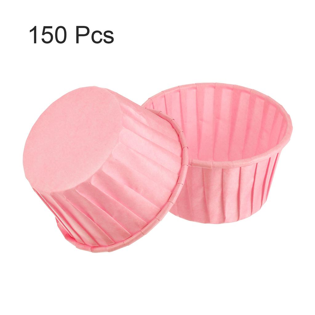 50/100/150pcs Paper Cupcake Liners Muffin Cupcake Paper Cup Oilproof Cupcake Liner Baking Cup for Wedding Birthdays Dessert