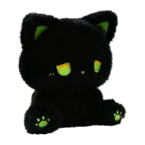 Schattig Pluche Zittend Kat Speelgoed Zacht Knuffeldier Pop Lief Knuffelbaar Kinderkamer Decoratie Kussen Metgezel Cadeau voor Vrienden Kinderen