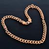 Pure Copper Thick Heavy Necklace Chain, Handmade Solid Chain Necklace, Chain For Unisex Jewelry