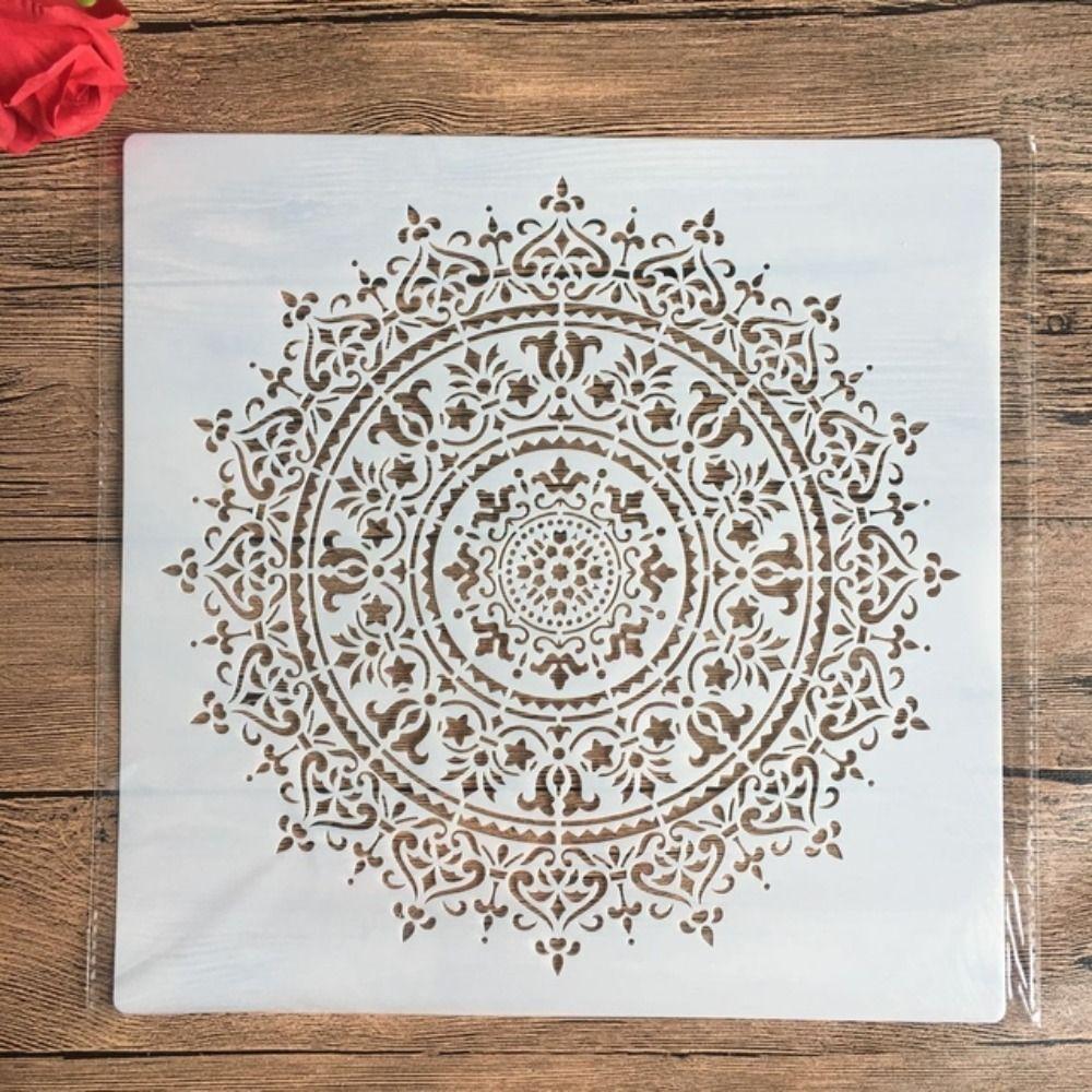 Spraying Manual Scrapbooks Wallpaper Mould Wall Painting Template Embossed Paper Card Drawing Board