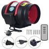 High Efficiency Duct Fan Adjustable Speed Inline Duct Fan Quiet Running Ventilation for Quiet Home Workshop Ventilation