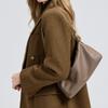 Real Leather Small Bag, Ladies' High-end Feeling Armpit Bag, New Fashionable, Simple and Versatile Cowhide Single Shoulder Handbag