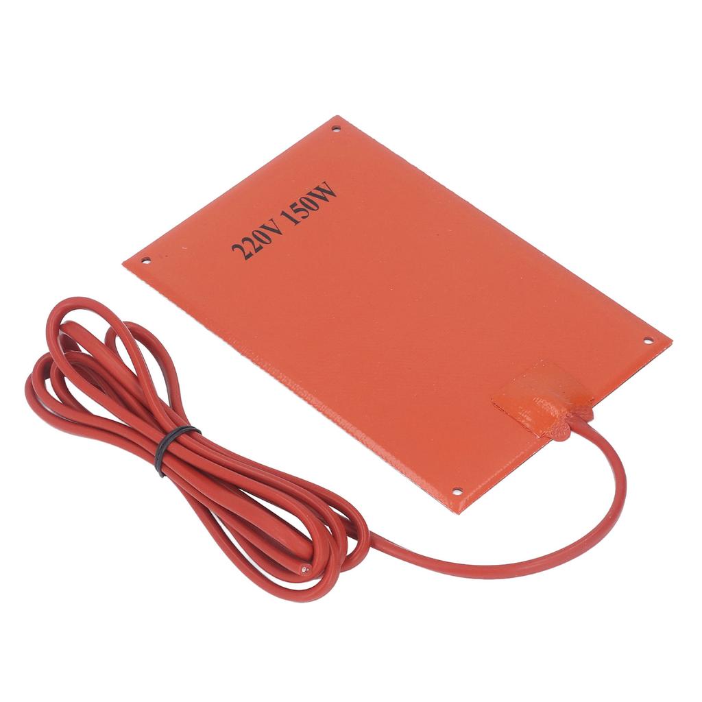 Silicone Rubber Heating Pad Fast Heat Generation Dehumidification Electric Heating Plate for Cabinet Box 150W 220V