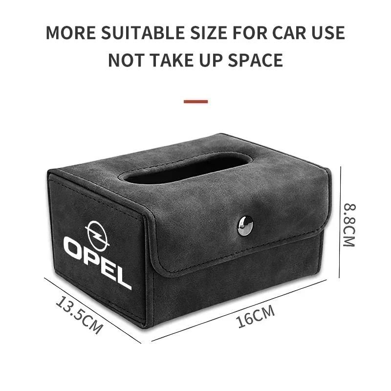 Car Interior Rq78 Tissue Box Paper Towel Storage Case For Opel Meriva Corsa Astra Vivaro Signum Insignia Mokka Adam Combo Junior