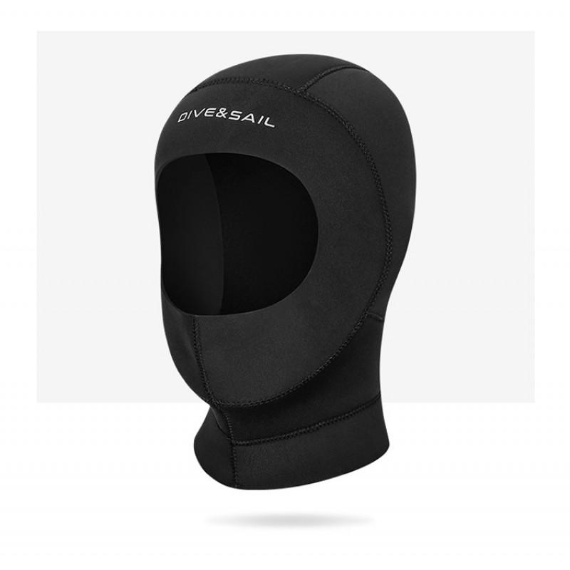 3mm Neoprene Dive Hood Cold Water Swimming Snorkeling Surfing UV Protection Face Cover Unisex Adult