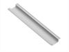 Led Aluminum Profile With Glax Silver Collar 2M Recessed - V-Glax-Al