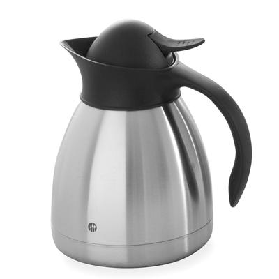 Thermos, Catering Thermal Jug for Coffee, Double-walled, Steel, 1L, Hendi 446508