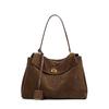 Suede Cowhide High-end Underarm Bag Women's Bag Niche, Portable New Large-capacity Women's Leather Tote Bag